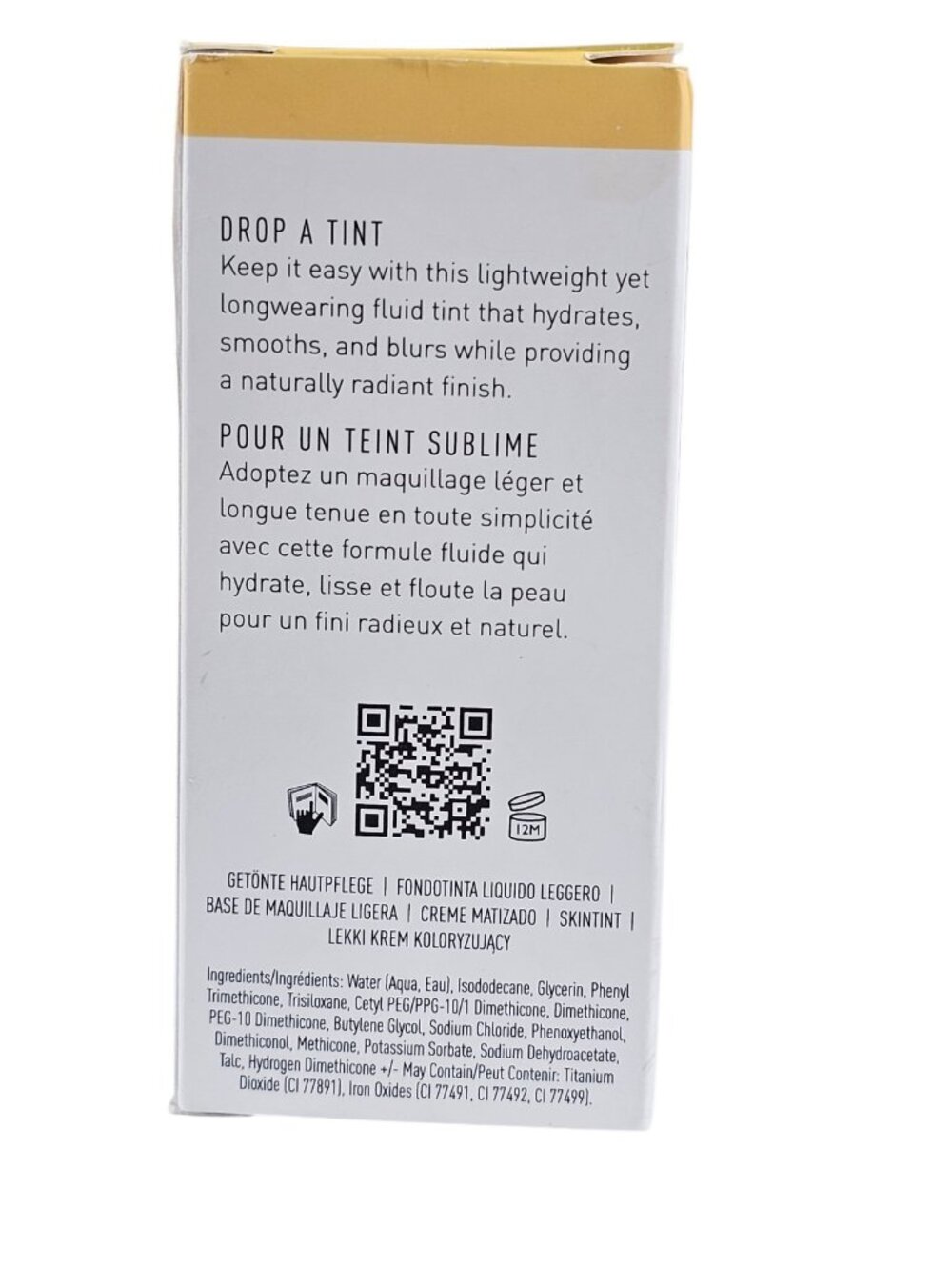 Morphe 2- HINT HINT SKIN TINT-Sheer to Medium Coverage-Hint of Toast-NEW - Picture 3 of 4
